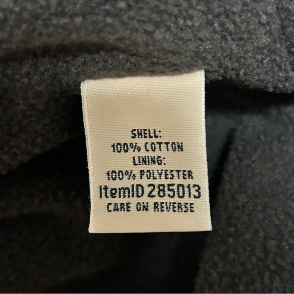 L.L. Bean Buffalo Plaid Fleece Lined Button Down Shirt/Jacket - Picture 5 of 8